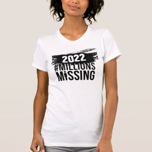 T-shirt Logo #MillionsMissing 2022 & logo #MEAction