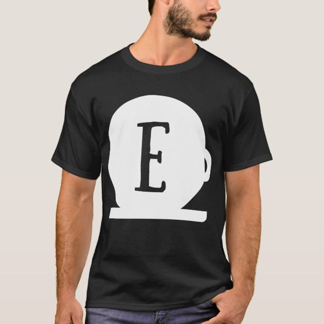 T-shirt Logo mini du Cafe Elsewhere Mode sombre (Devant)