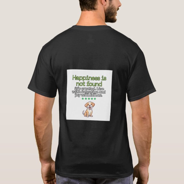 T-shirt Logo minimaliste moderne (Dos)