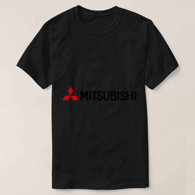 T-shirt Logo Mitsubishi Sticker (Design devant)