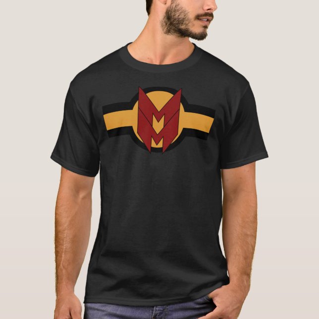 T-shirt Logo moderne Miracleman (bandes noires)   (Devant)