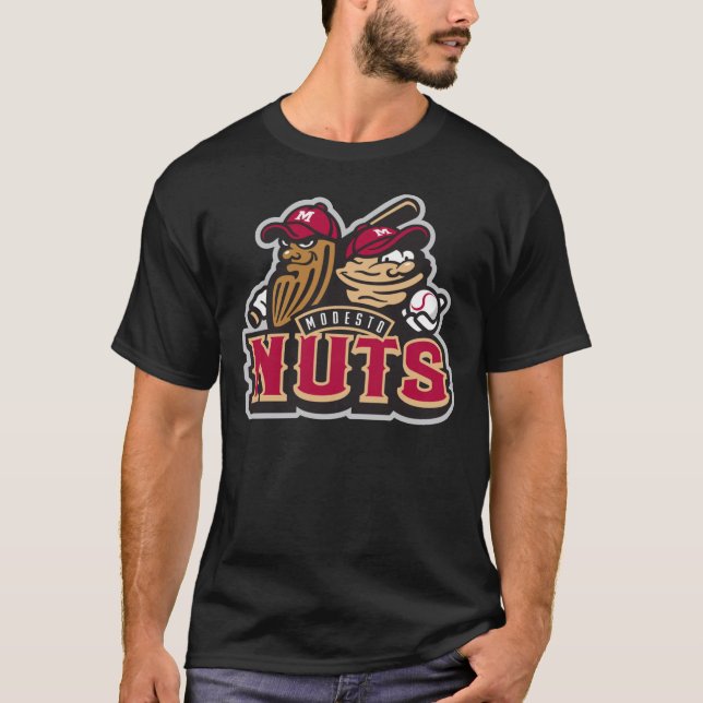 T-shirt Logo Modesto Nuts   (Devant)