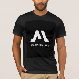 T-shirt Logo monochrome A de Vie Incroyable