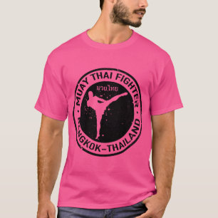 T-shirt Logo Muay Thai (Noir)