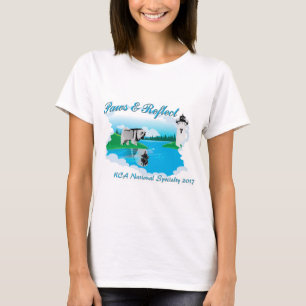 T-shirt Logo national de KCA pour les milieux blancs