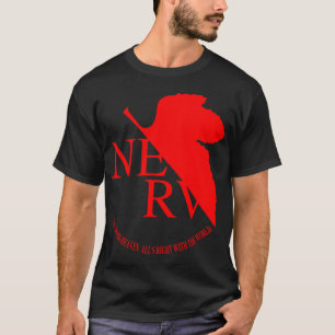 T-shirt Logo Nerv, Neon Genesis Evangelion Essential T-Shi