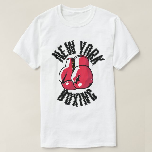 T-shirt logo New York Boxing (Design devant)