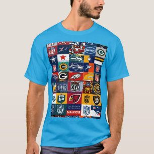 T-shirt Logo NFL carré - Style BBC