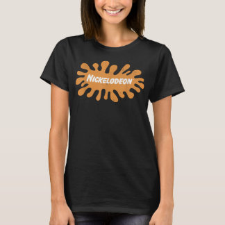 T-shirt Logo Nickelodeon Vintage 90's Splat