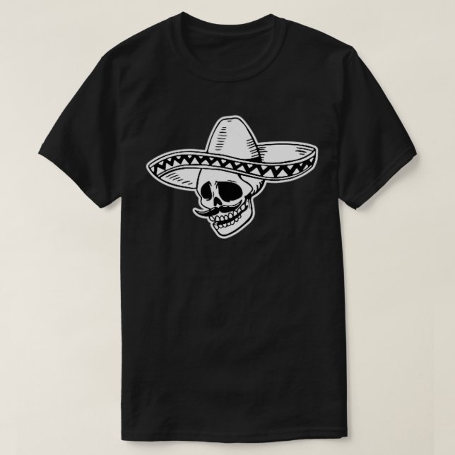 T-shirt Logo noir et blanc de Grajeda (Design devant)