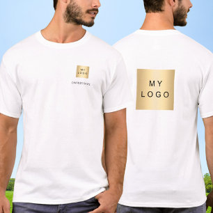 T-shirt logo nom du membre de l'équipe entreprise