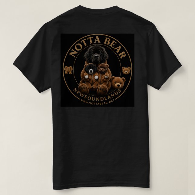 T-shirt logo Notta Bear Bear (Design dos)