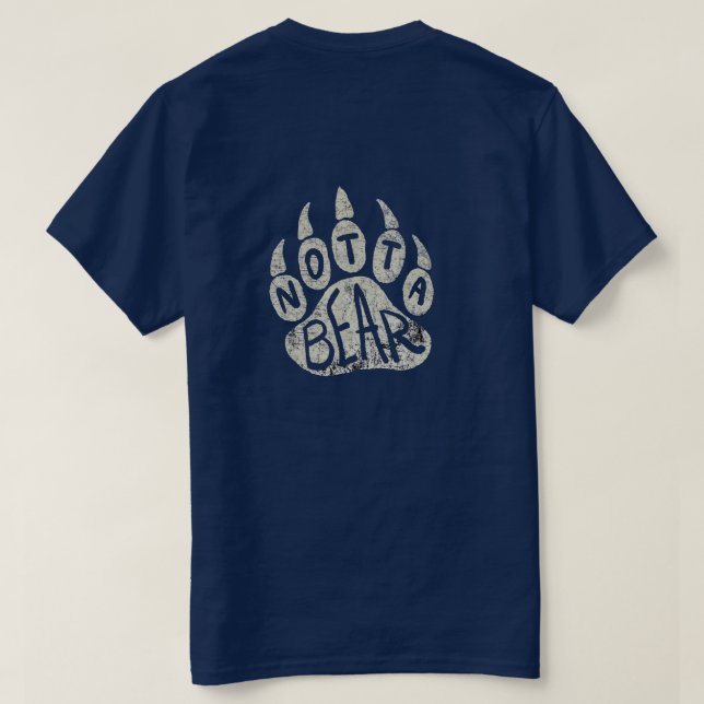 T-shirt Logo Notta Bear Paw (Design dos)