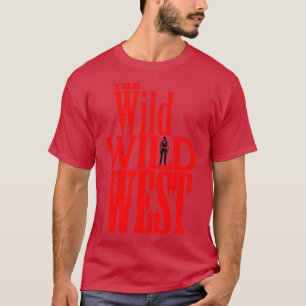 T-shirt Logo Occidental De La Télévision Wild Wild West
