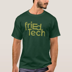 T-shirt Logo officiel de friEdTech dans Avocado Green