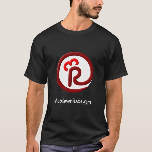 T-shirt Logo officiel T (noir) (Devant)