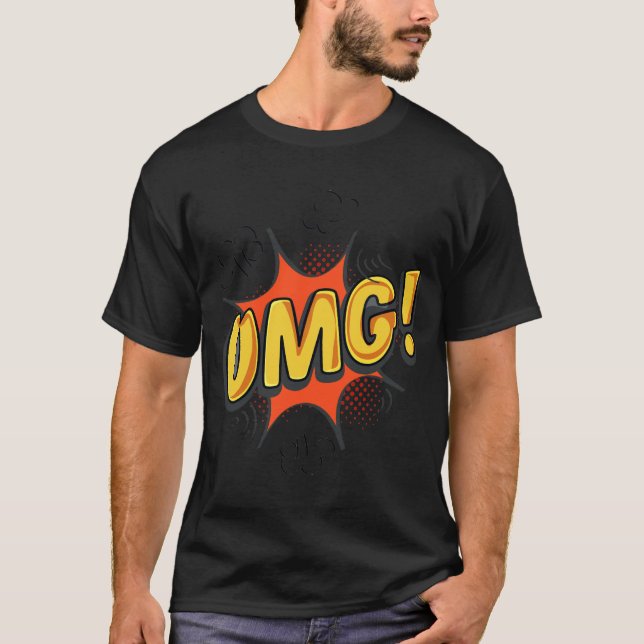 T-shirt logo OMG (Devant)