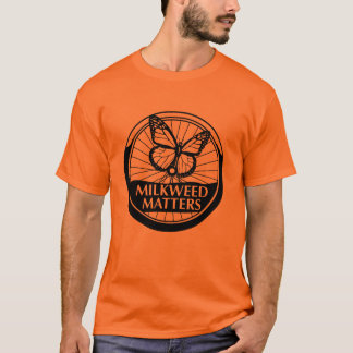 T-shirt Logo orange de la chemise B/W des hommes