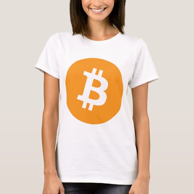 T-shirt Logo original Bitcoin (BTC) (Devant)