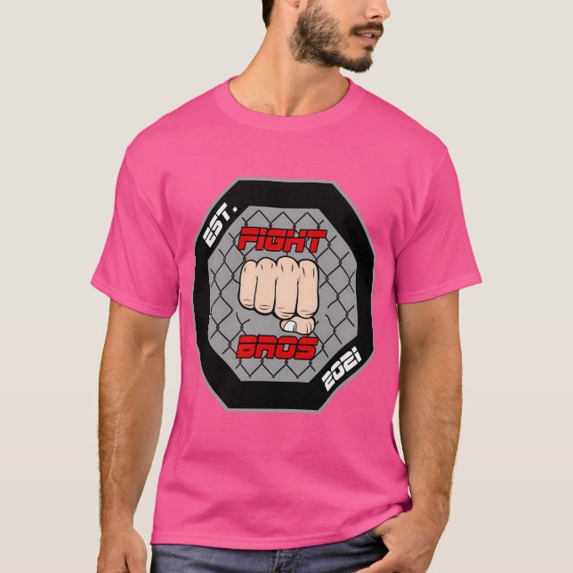 T-shirt Logo original de Fight Bros (Devant)