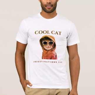 T-shirt Logo original du chat Cool - coucher de soleil tac