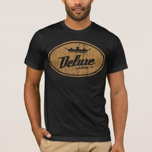 T-shirt Logo ovale de luxe (or vintage)