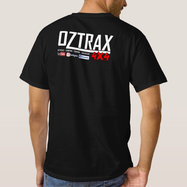 T-shirt Logo OzTrax 4X4 (Dos)