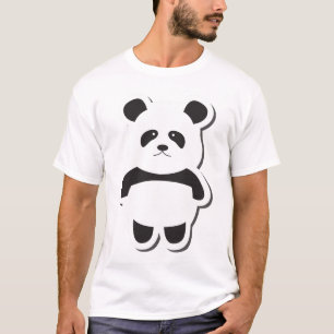 T-shirt Logo 🐼 📸 "Panda Pic" - Mélange parfait de l'élég