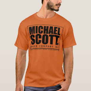 T-shirt Logo papier du bureau Michael Scott