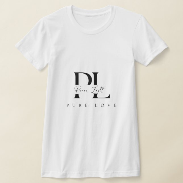 T-shirt Logo Peace Light – Amour Pur (Poser)