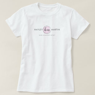 T-shirt Logo personnalisé de maquillage/concepteur de mod