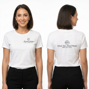 T-shirt Logo personnalisé pour une esthéticienne professio