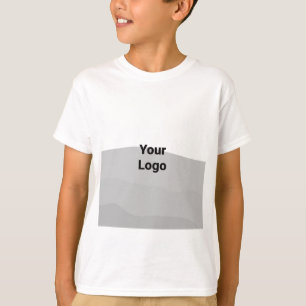 T-shirt Logo personnalisé simple et élégant ici société T