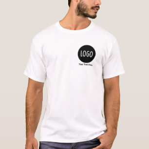 T-shirt Logo personnalisé simple et travail de texte
