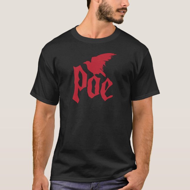 T-shirt Logo Poe Rouge (Devant)