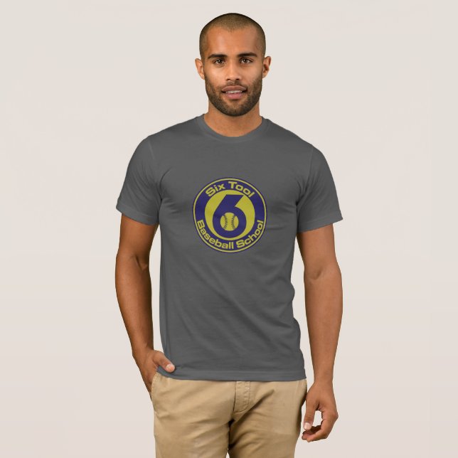 T-shirt Logo polychrome de la chemise de 6 hommes de TB (Devant entier)