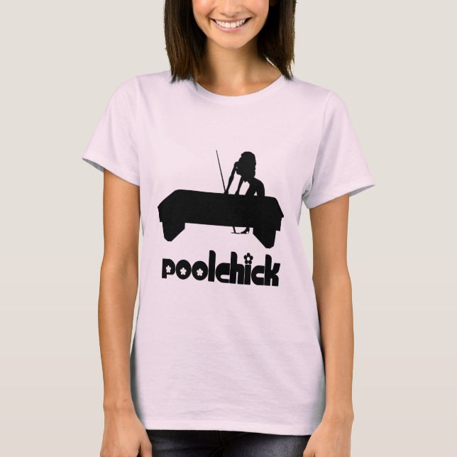 T-shirt Logo PoolChick (Devant)