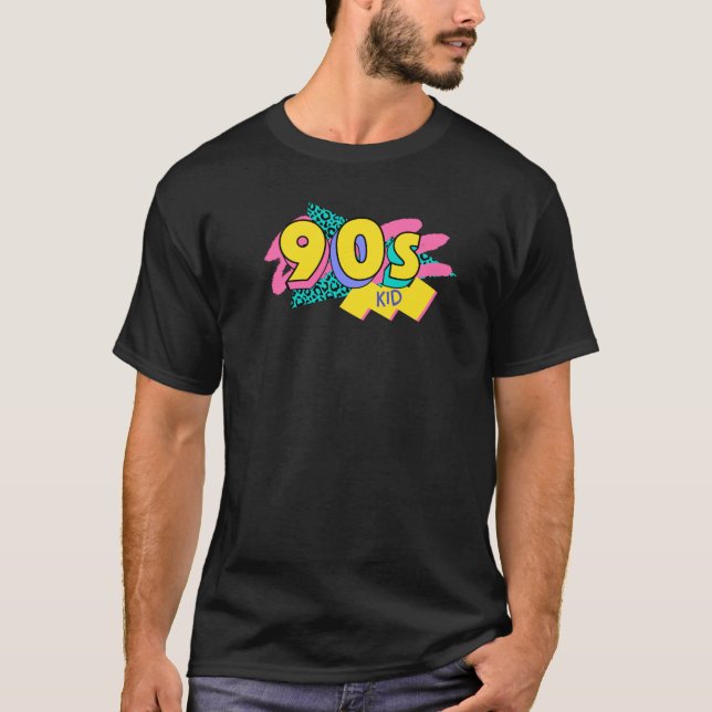 T-shirt Logo pour enfants des années 90 (Devant)