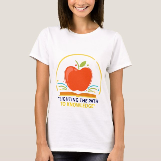 T-shirt Logo pour enseignants (Devant)