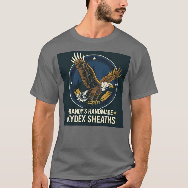 T-shirt Logo pour Randy's Knives et Kydex (Devant)