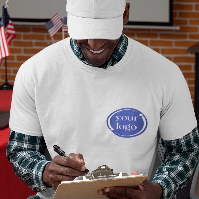 T-shirt Logo professionnel simple et moderne (Créateur téléchargé)