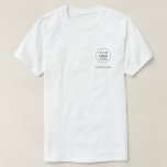 T-shirt Logo promotionnel personnalisé - Pas de commande m<br><div class="desc">✨ Faites la promotion de votre entreprise facilement ! Obtenez des objets promotionnels personnalisés 🛍️ avec votre logo 🖋️ - pas de commande minimum requis. Parfait pour le marketing,  les événements 🎉 et les 🚀 de marque d'entreprise. Personnalisé pour votre entreprise !</div>