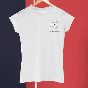 T-shirt Logo promotionnel personnalisé - Pas de commande m