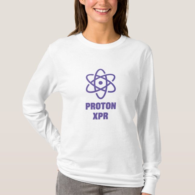 T-shirt Logo Proton XPR logo Proton Crypto logo XPR (Devant)