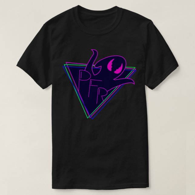 T-shirt Logo Purple Phantom (Design devant)