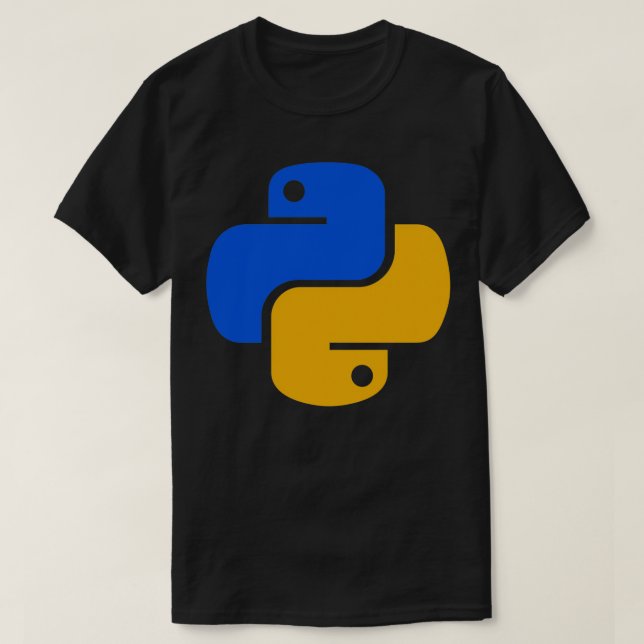 T-SHIRT LOGO PYTHON AWESOME (Design devant)