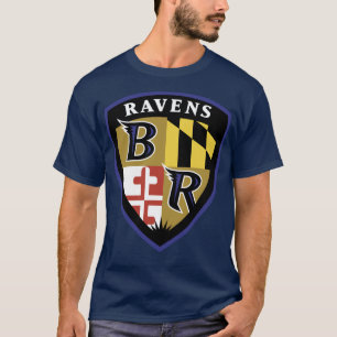 T-SHIRT LOGO RAVENS
