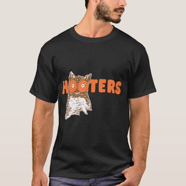 T-shirt Logo Rétro Hooters (Devant)