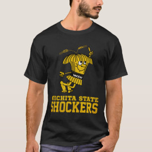 T-shirt Logo Retro Wichita State Shockers