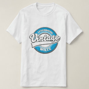 T-shirt Logo rétro Wiltz Luxembourg